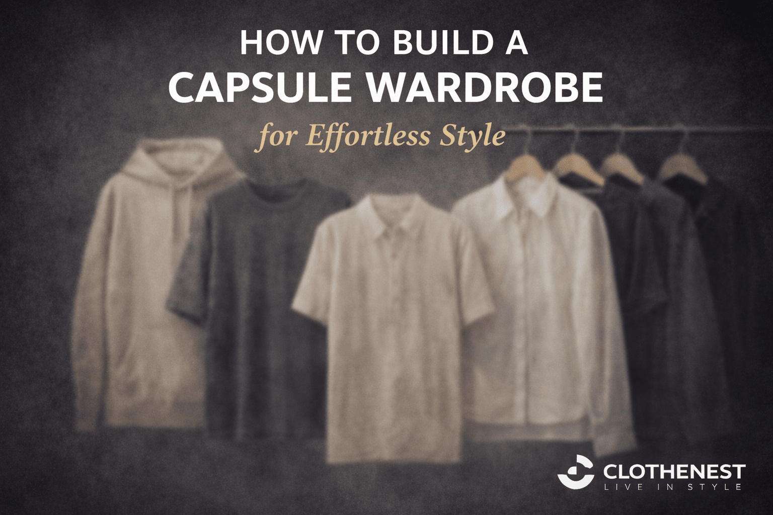 How to Build a Capsule Wardrobe for Effortless Style - ClotheNest