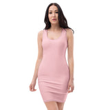 Pink Bodycon Dress - ClotheNest