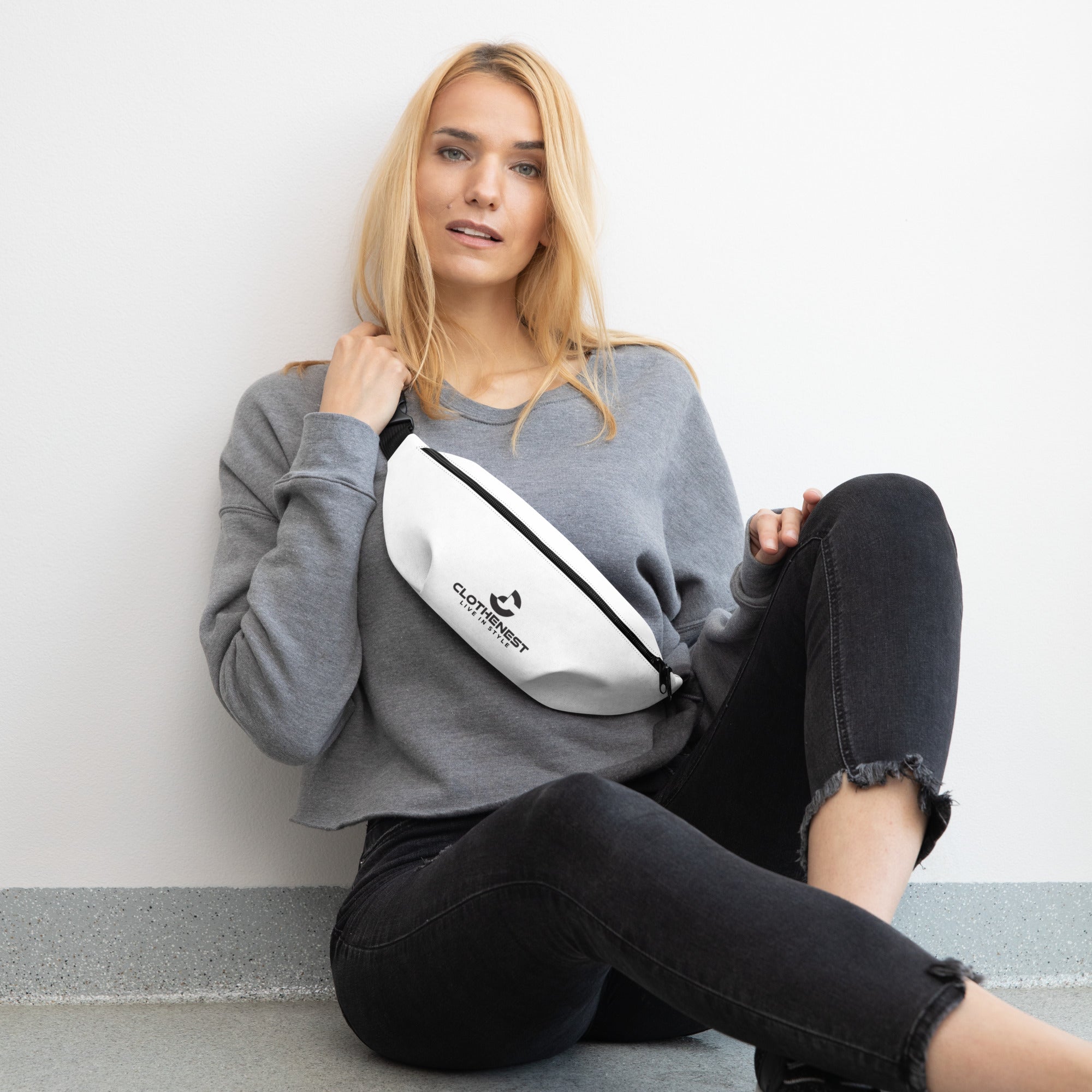 Fanny Pack with the Brand Logo - ClotheNest