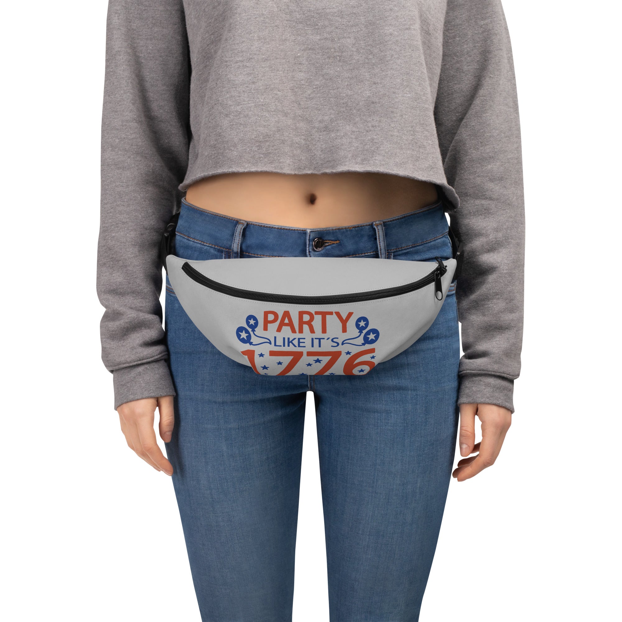 Fanny Pack Silver - ClotheNest
