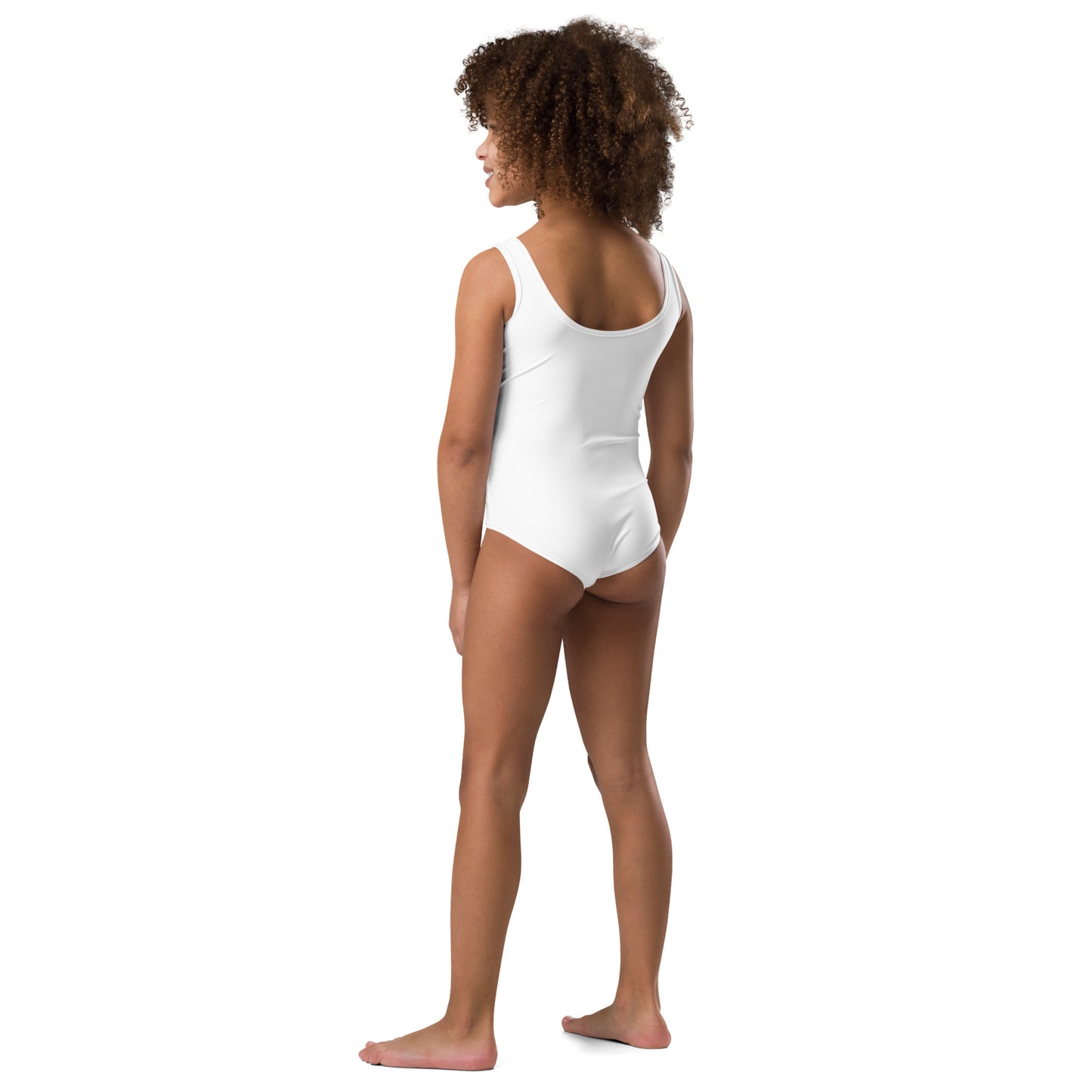 Kids Swimsuit - White - ClotheNest