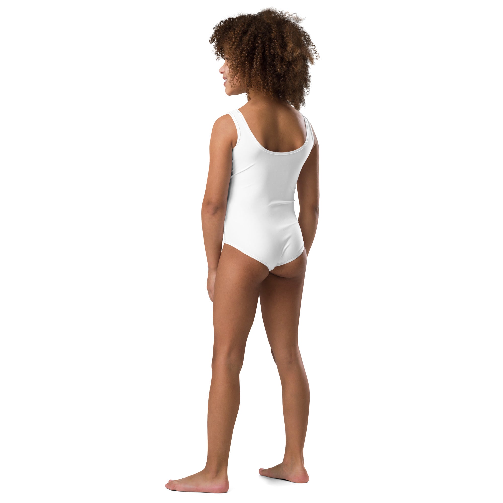 Kids Swimsuit - White - ClotheNest
