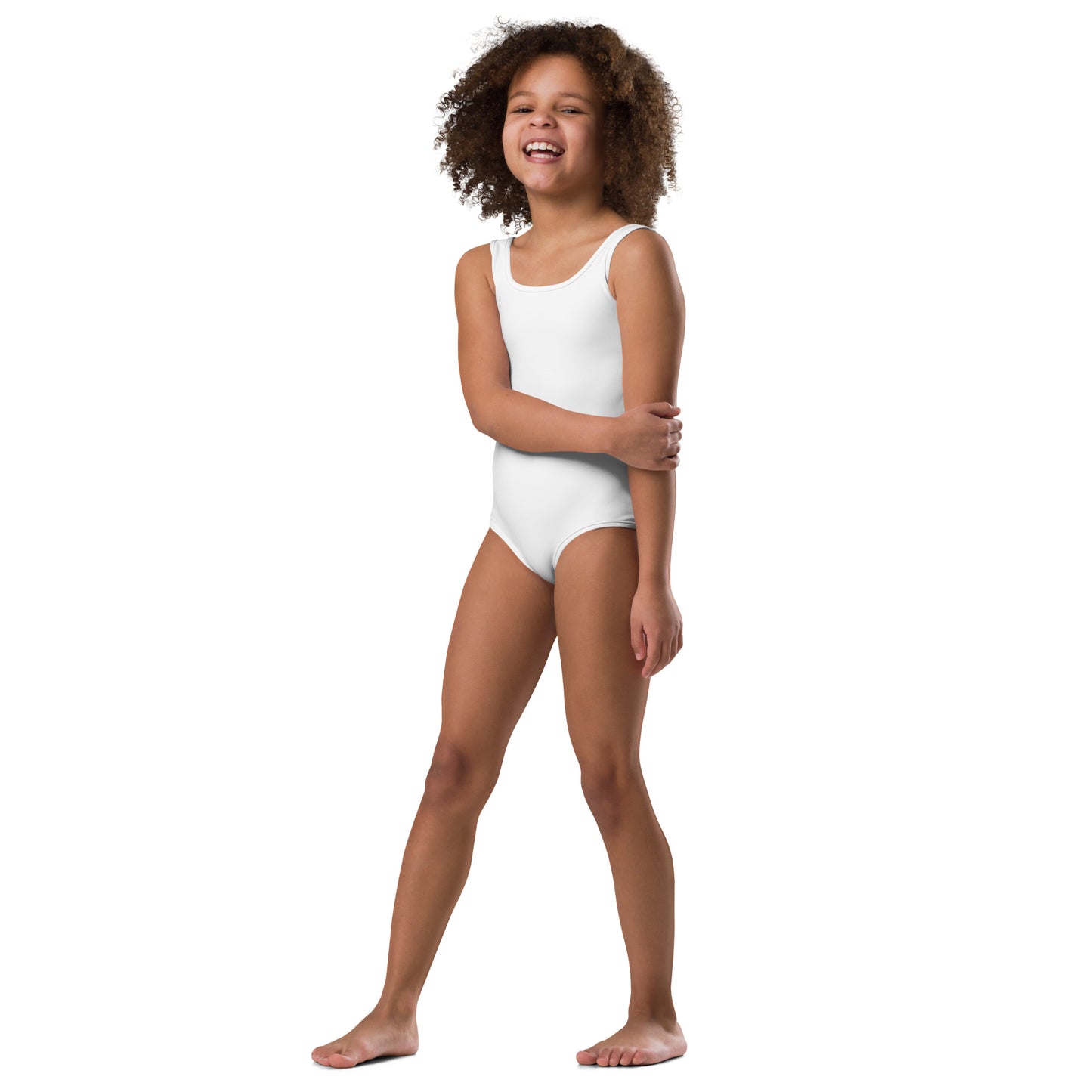 Kids Swimsuit - White - ClotheNest