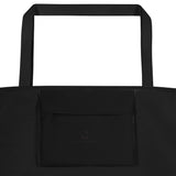 Large Tote Dog Bag Black - ClotheNest