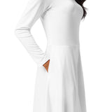 Long Sleeve Midi Dress - ClotheNest