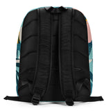 Minimalist Backpack Tropical Flowers - ClotheNest