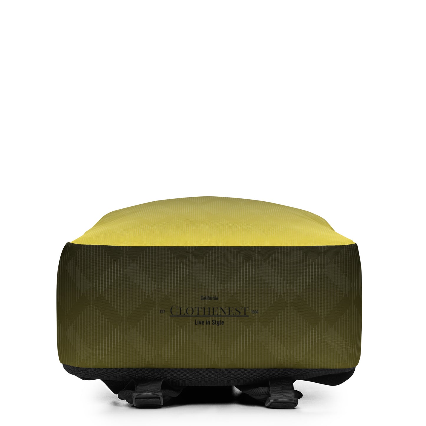 Minimalist Backpack Black & Yellow - ClotheNest