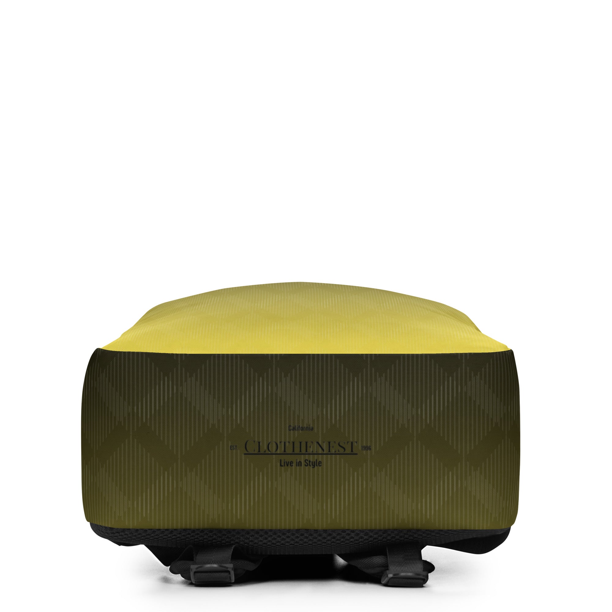Minimalist Backpack Black & Yellow - ClotheNest
