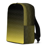 Minimalist Backpack Black & Yellow - ClotheNest