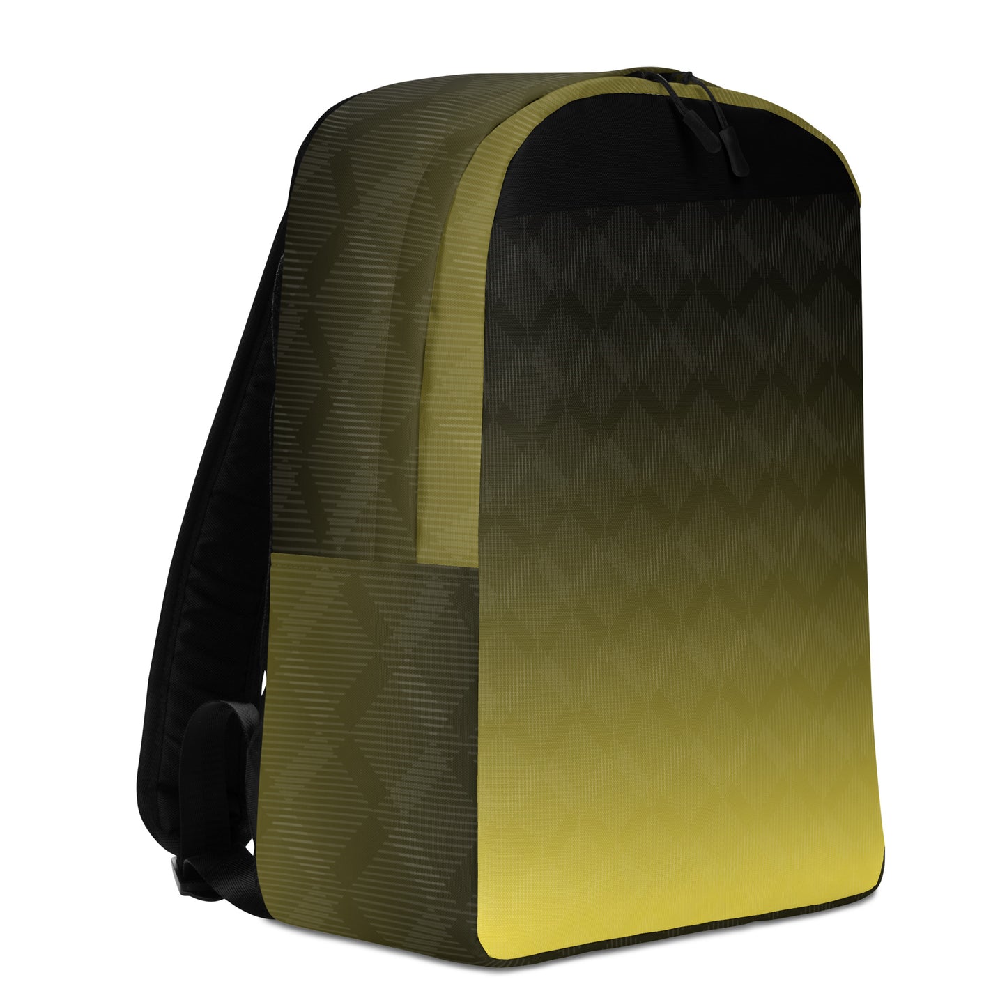 Minimalist Backpack Black & Yellow - ClotheNest