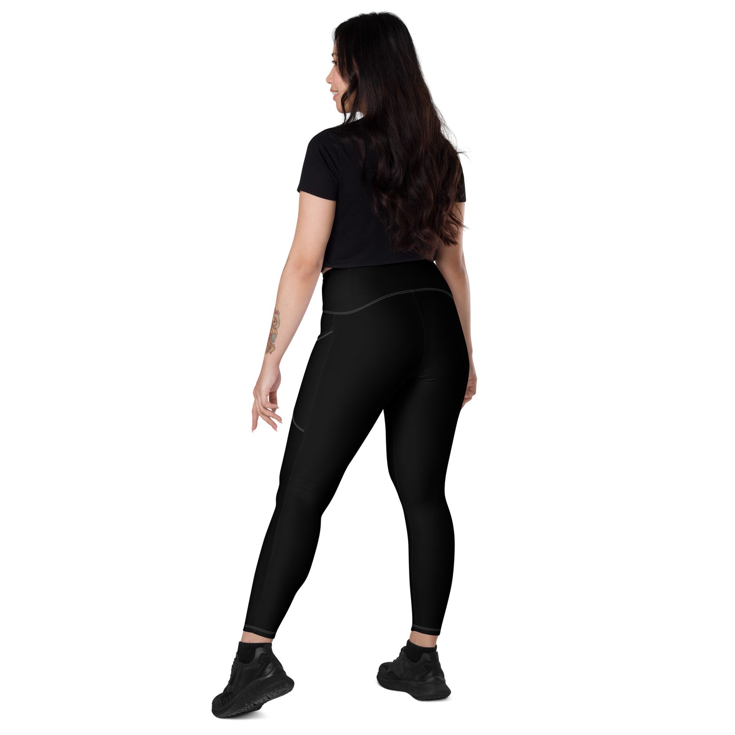 Leggings with pockets Black - ClotheNest