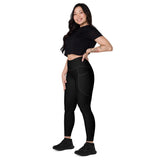 Leggings with pockets Black - ClotheNest