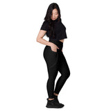 Leggings with pockets Black - ClotheNest