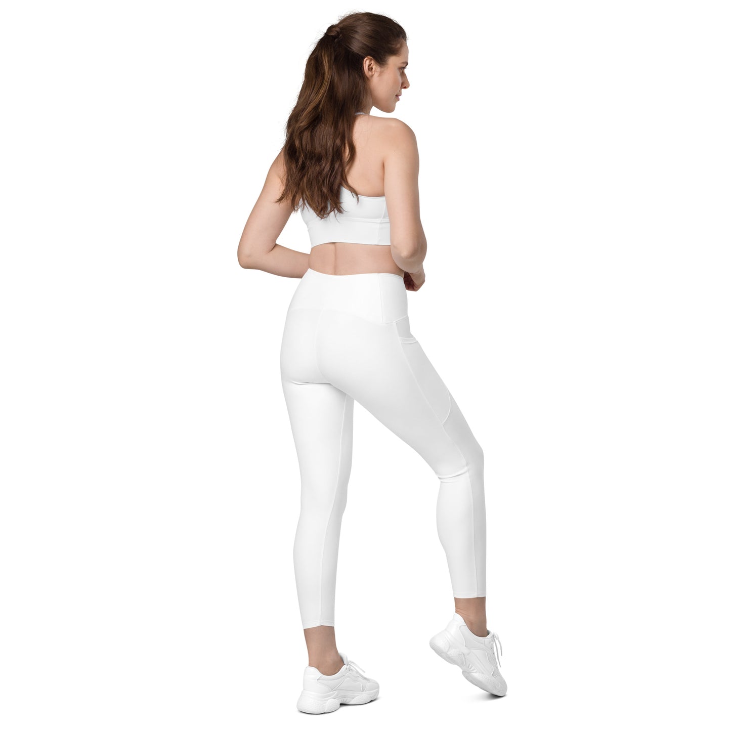 Leggings with pockets White - ClotheNest