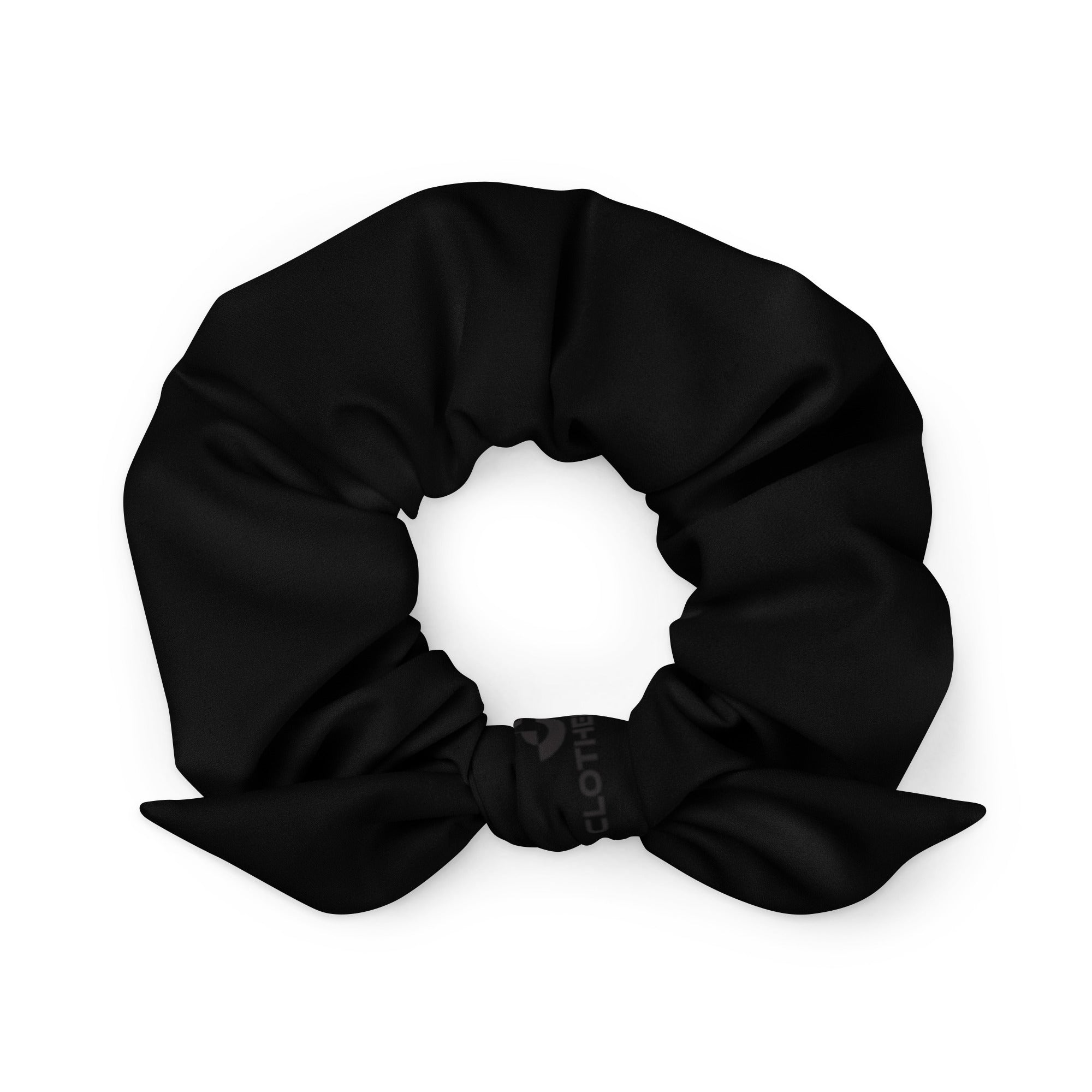 Recycled Scrunchie Black - ClotheNest