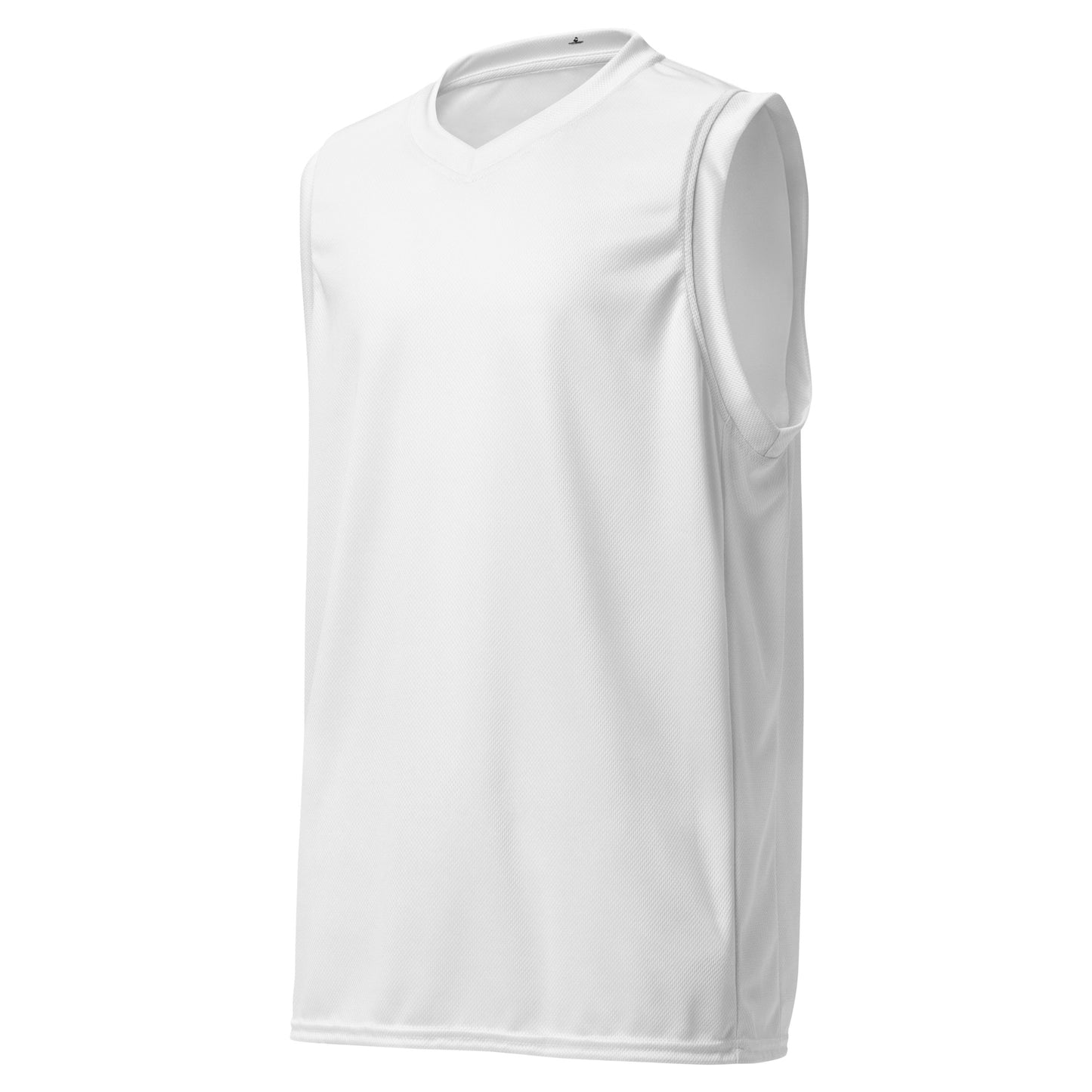 Unisex White Basketball Jersey - ClotheNest
