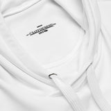 Unisex White Hoodie
