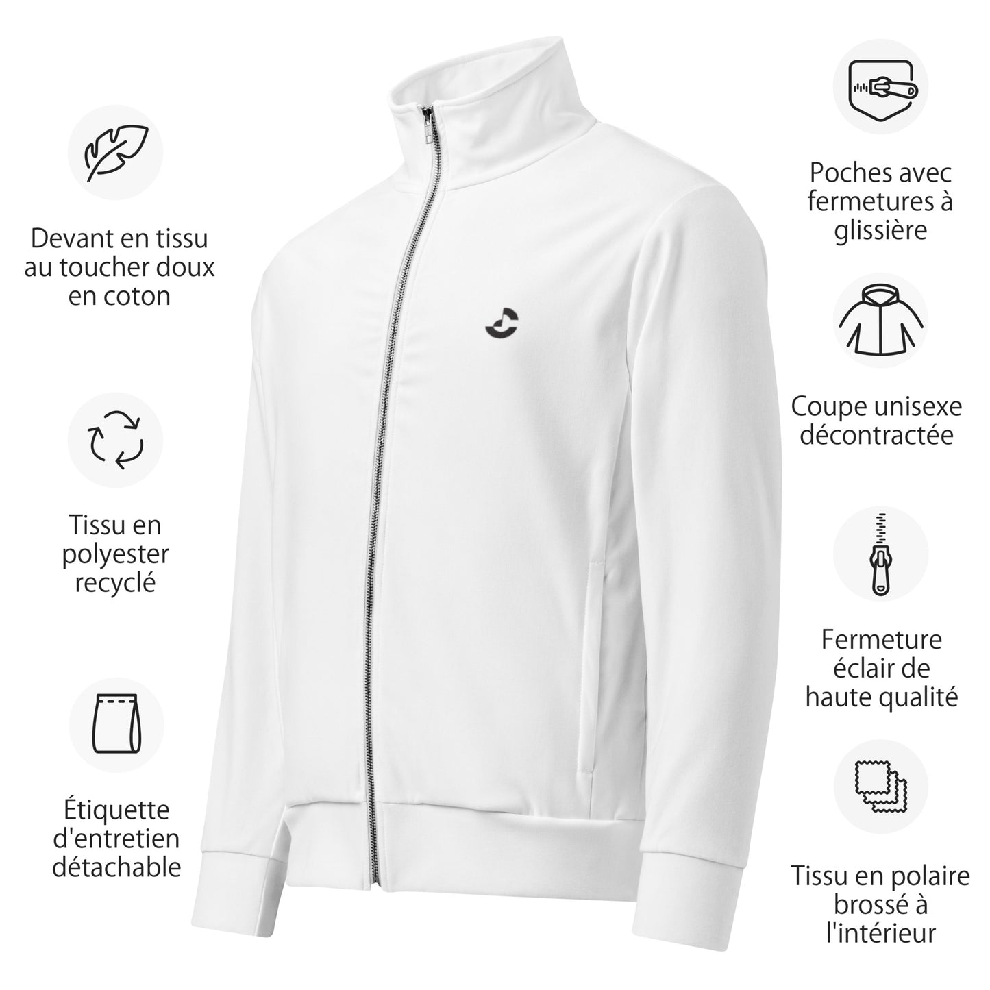 Unisex Track Jacket - ClotheNest