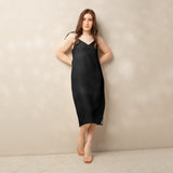 Black Tie - Strap Midi Dress - ClotheNest