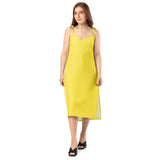 Paris Daisy Tie - Strap Midi Dress - ClotheNest