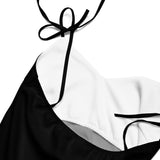 Black Tie - Strap Midi Dress - ClotheNest