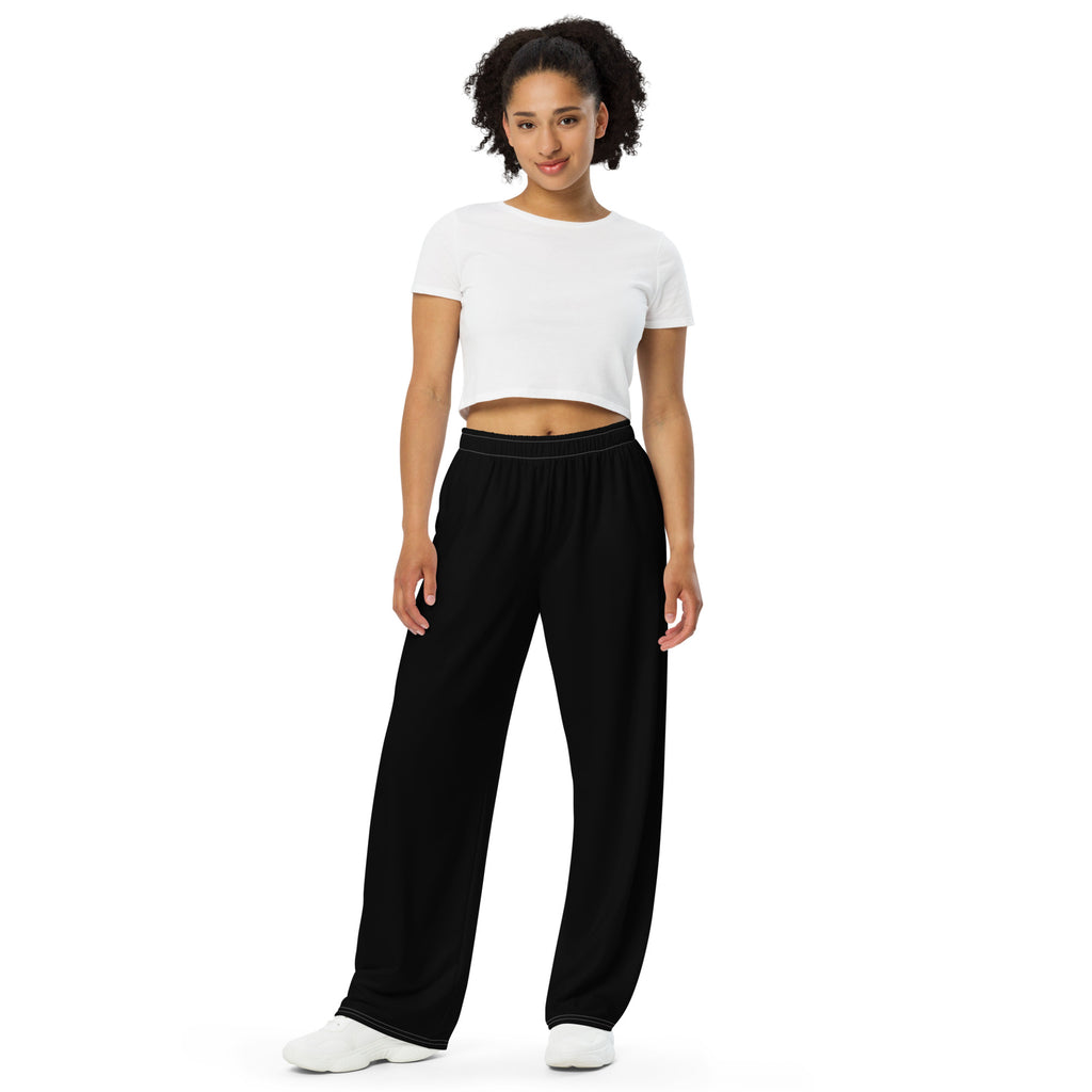 Unisex wide-leg pants
