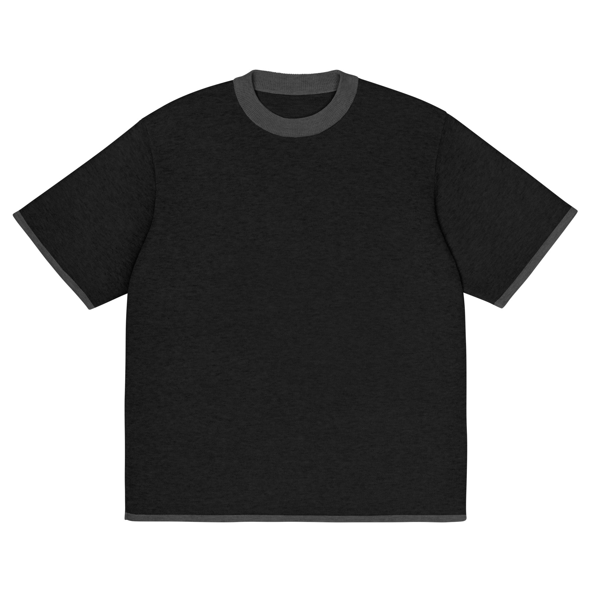 Casual Knit T-Shirt - ClotheNest