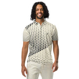 Men’s Slim Fit Polo Seamless Rhombus - ClotheNest