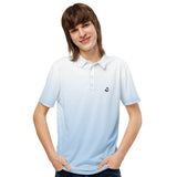 Men’s Slim Fit Gradient 3 Polo Shirt - ClotheNest