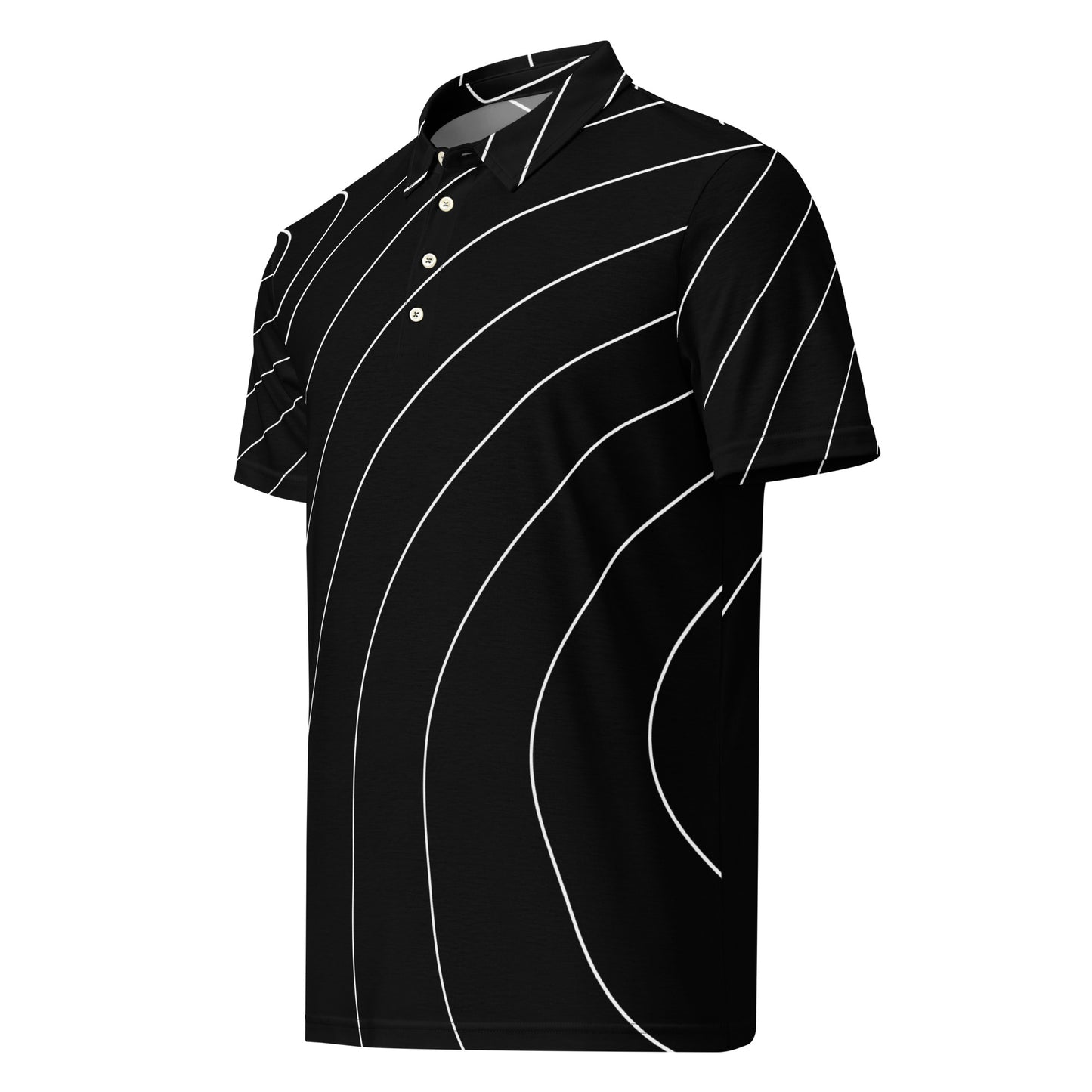 Men’s Slim Abstract 87 Fit Polo Shirt - ClotheNest