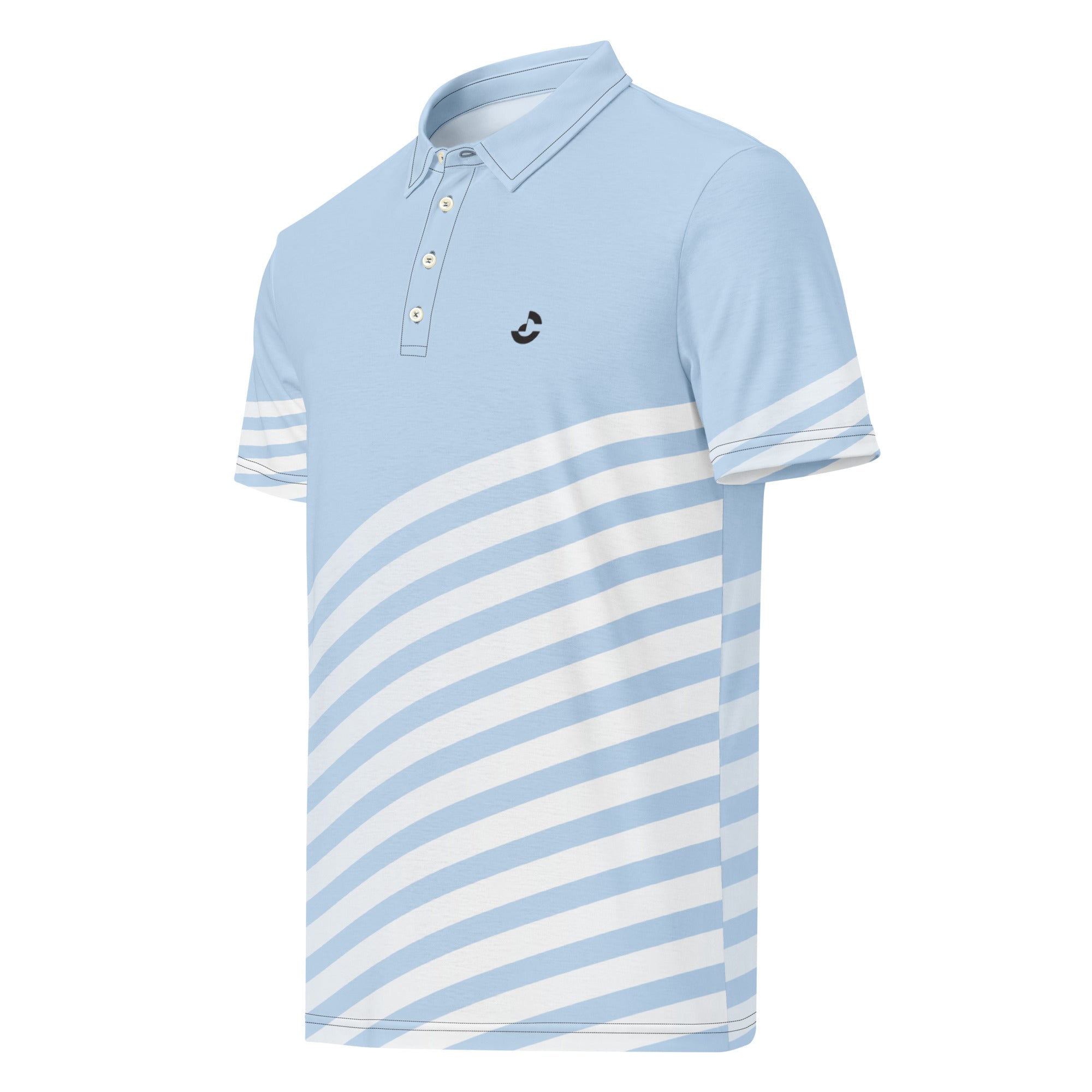 Men’s Slim Fit Abstract 106 Polo Shirt - ClotheNest