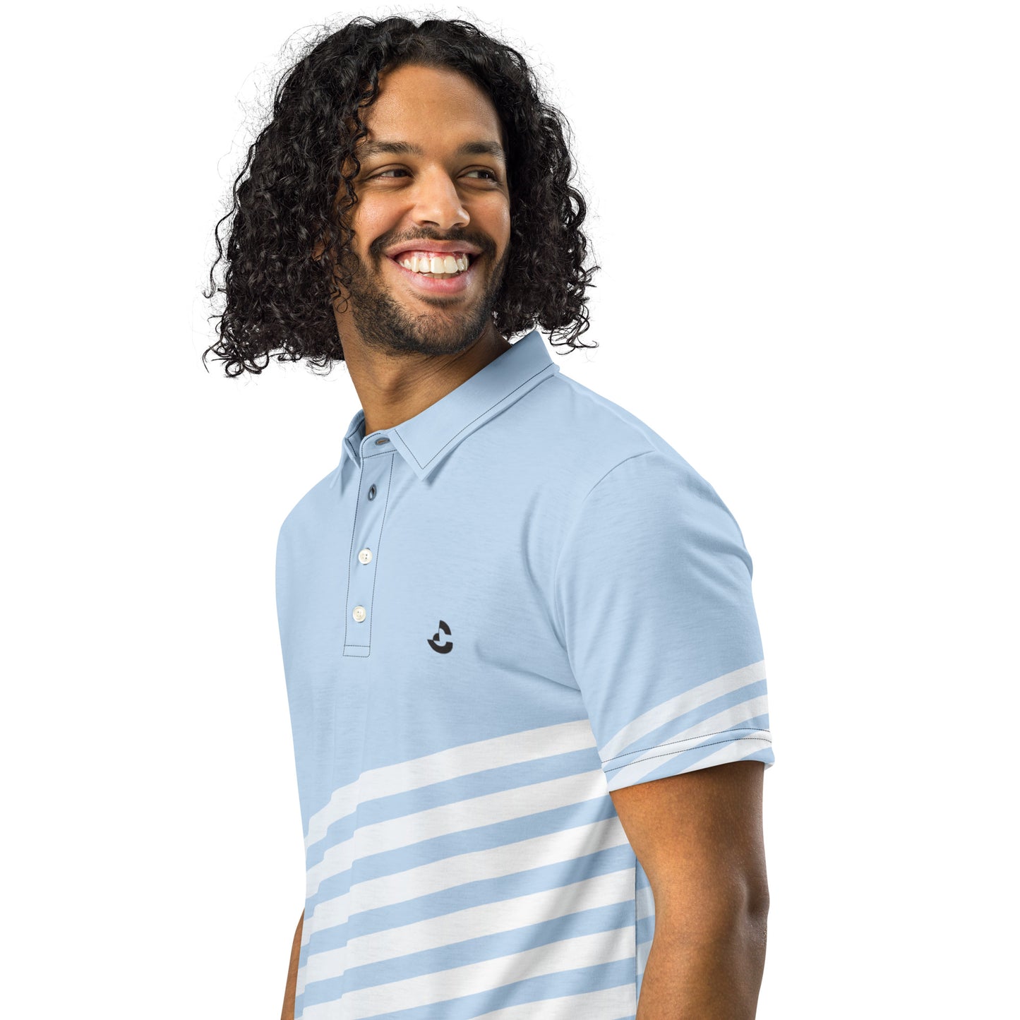 Men’s Slim Fit Abstract 106 Polo Shirt - ClotheNest