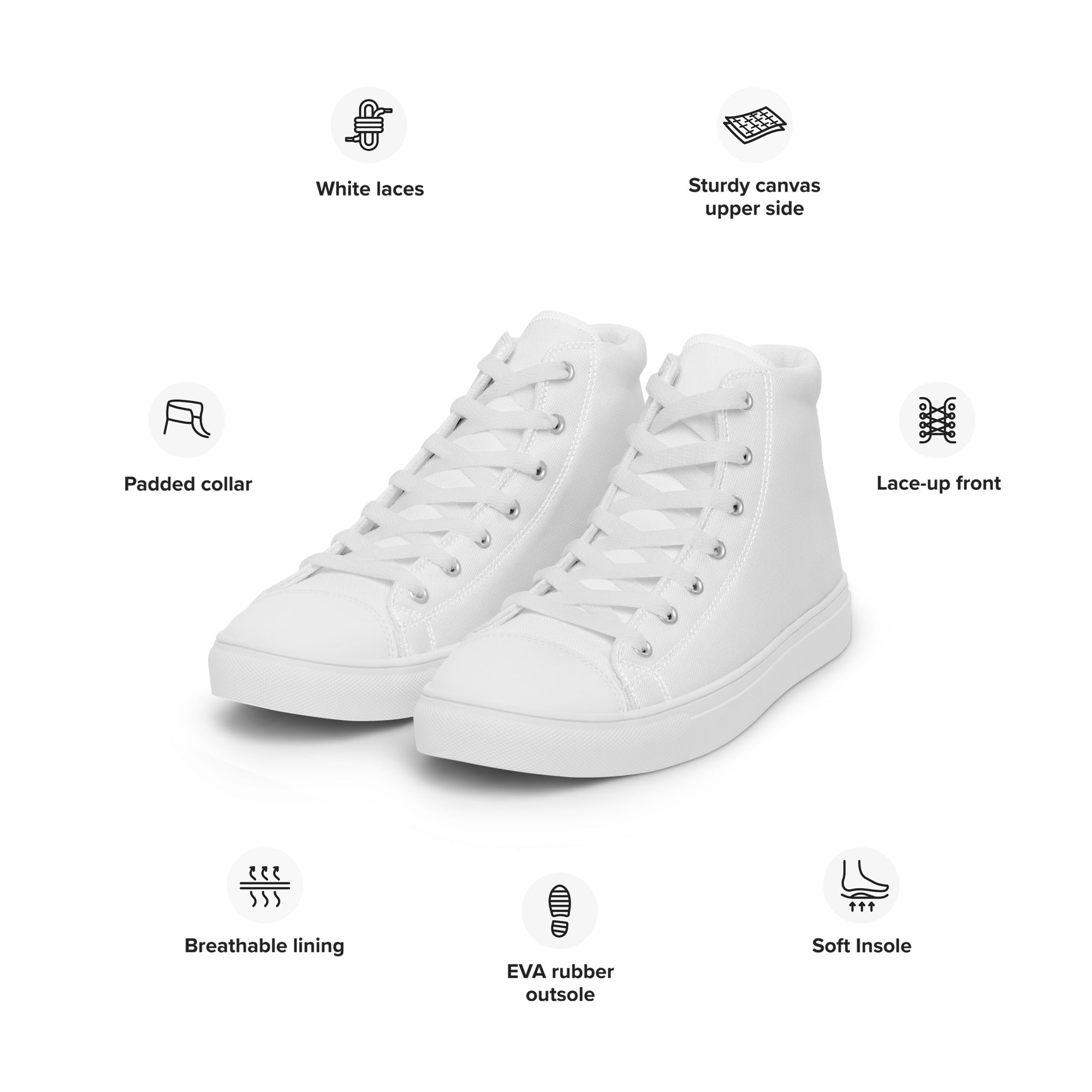 Men's StreetClean Canvas Shoes - ClotheNest