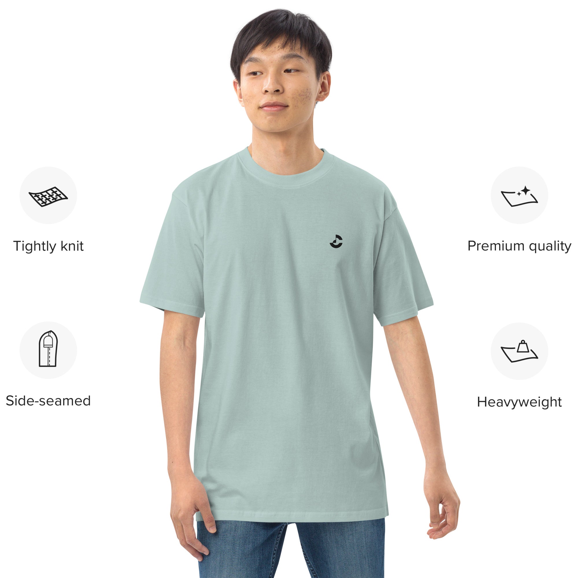 Men’s premium heavyweight tee - ClotheNest