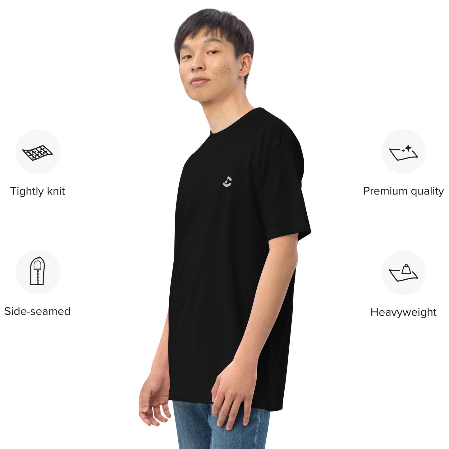 Men’s premium heavyweight tee - ClotheNest