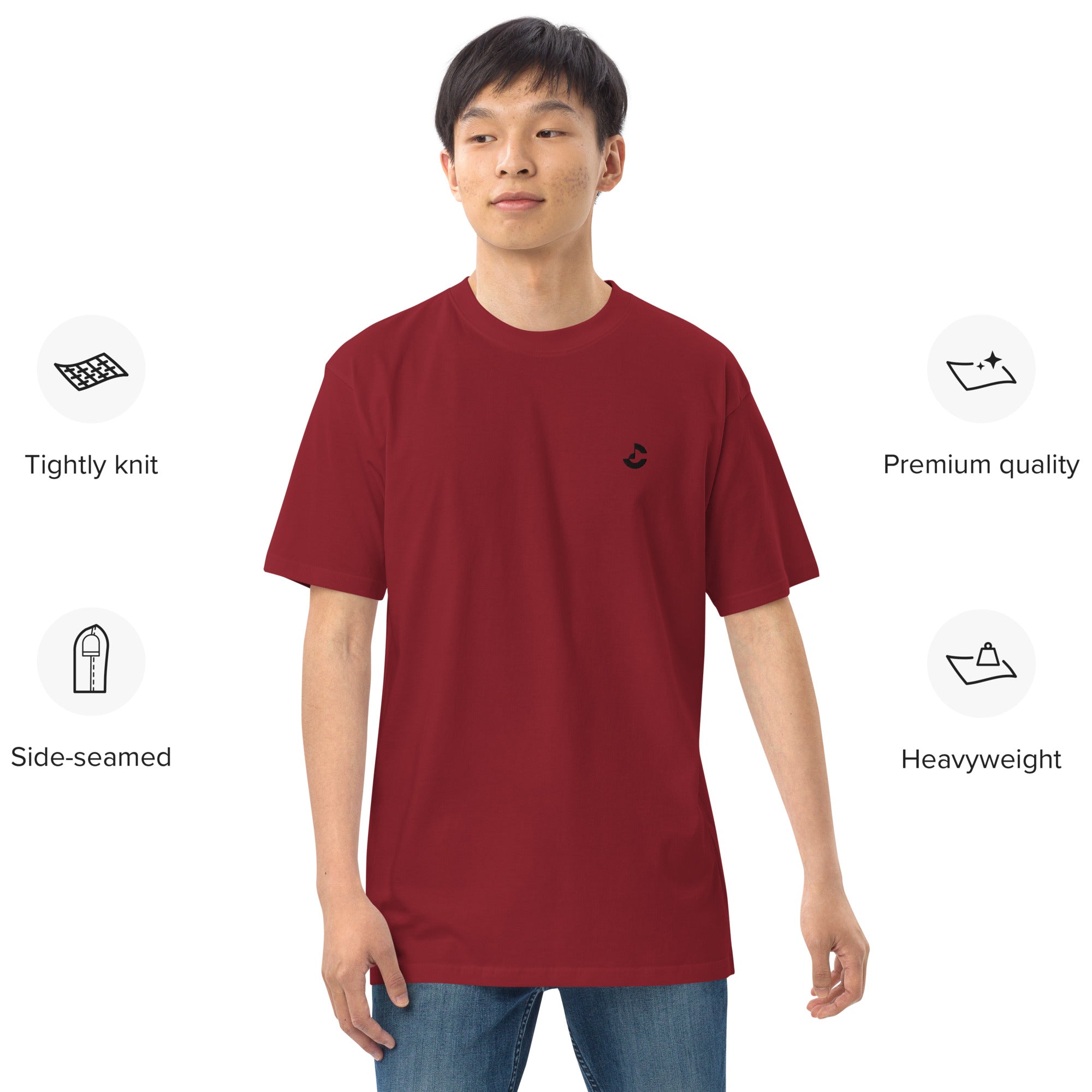 Men’s premium heavyweight tee - ClotheNest