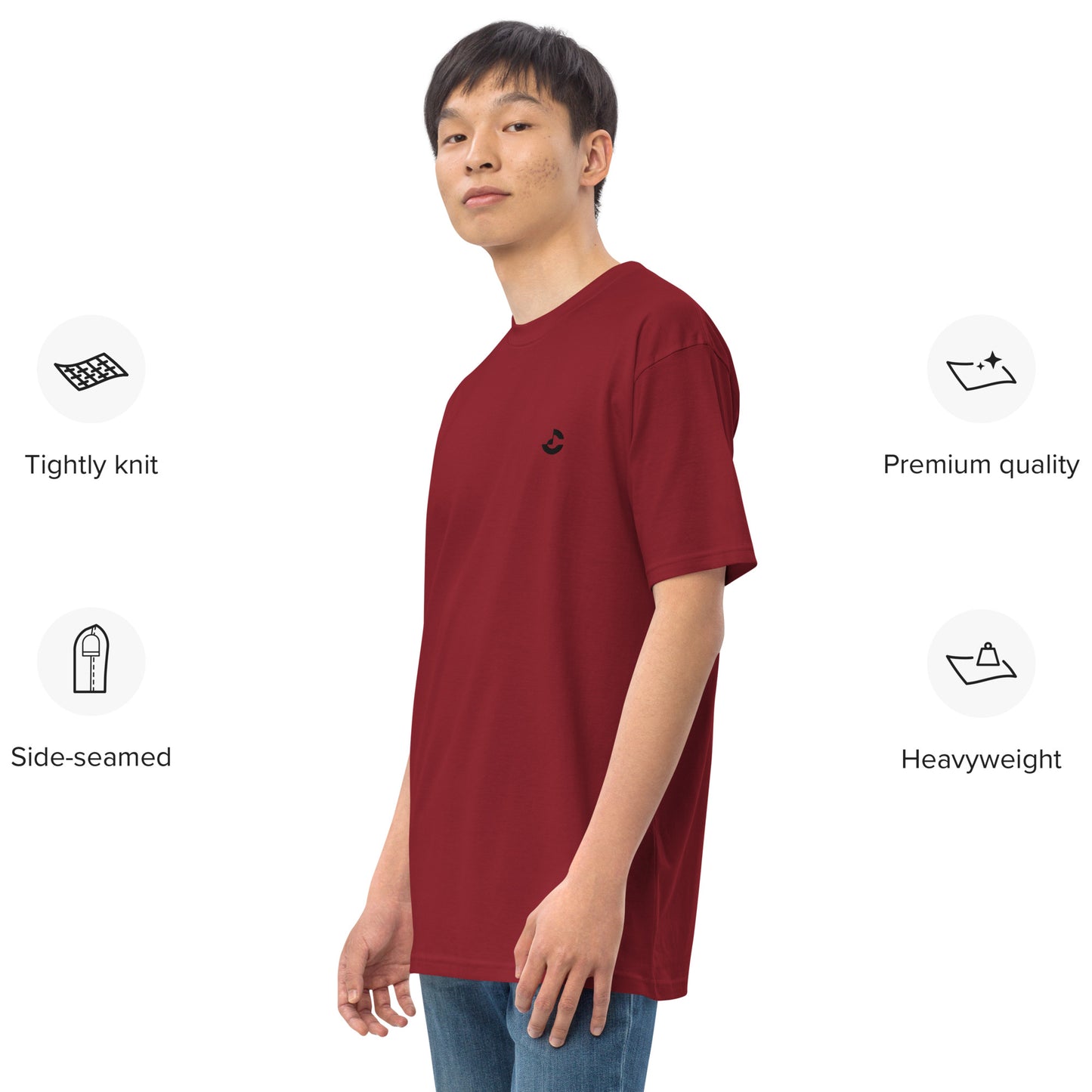 Men’s premium heavyweight tee - ClotheNest