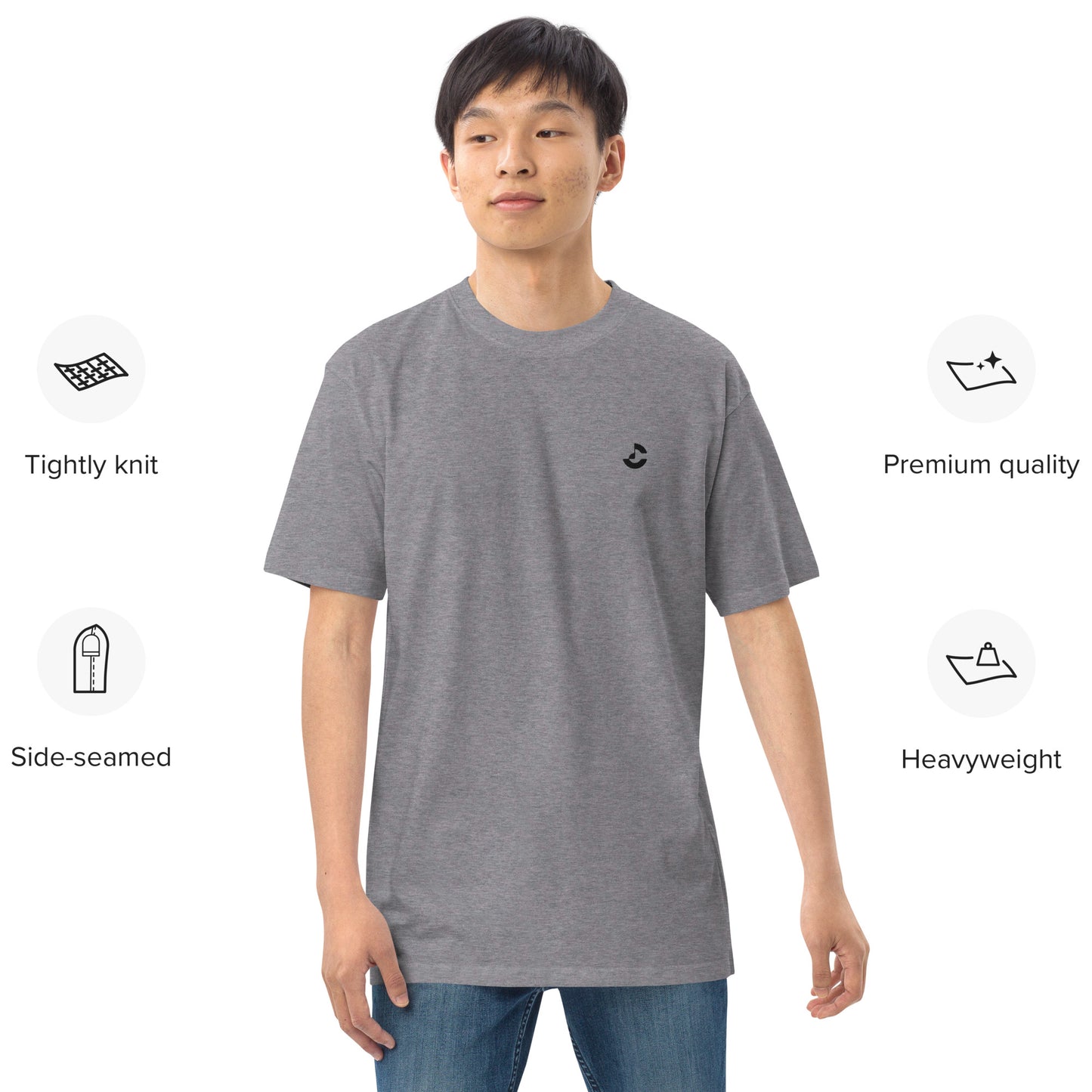 Men’s premium heavyweight tee - ClotheNest