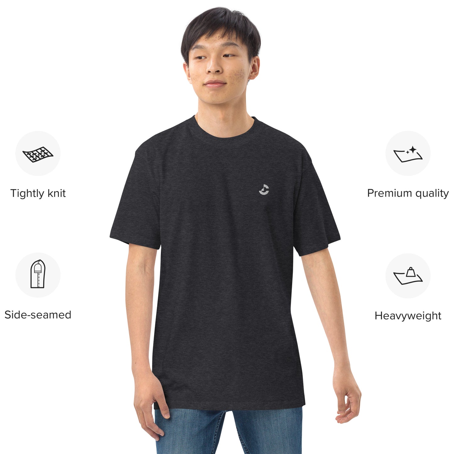 Men’s premium heavyweight tee - ClotheNest