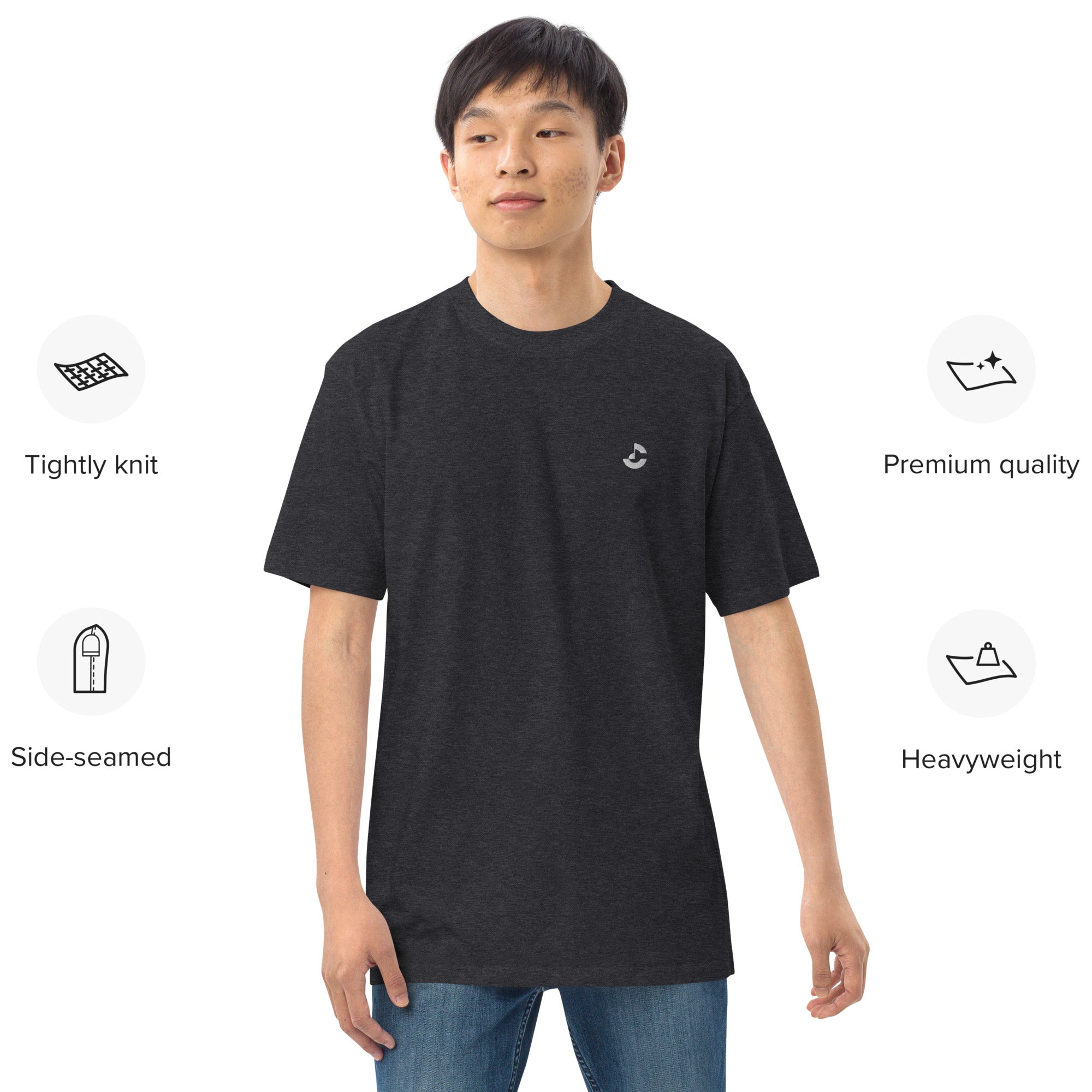 Men’s premium heavyweight tee - ClotheNest