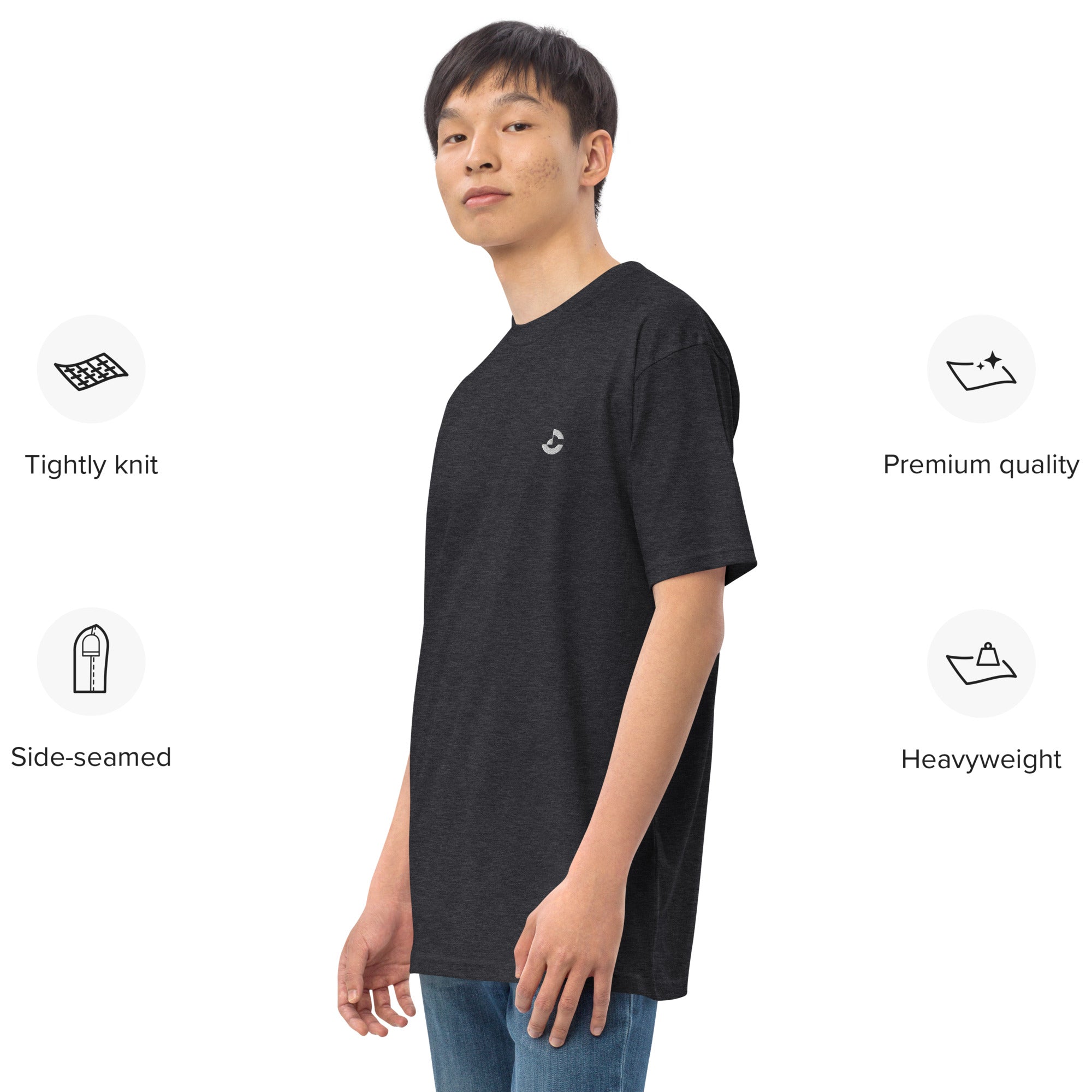 Men’s premium heavyweight tee - ClotheNest