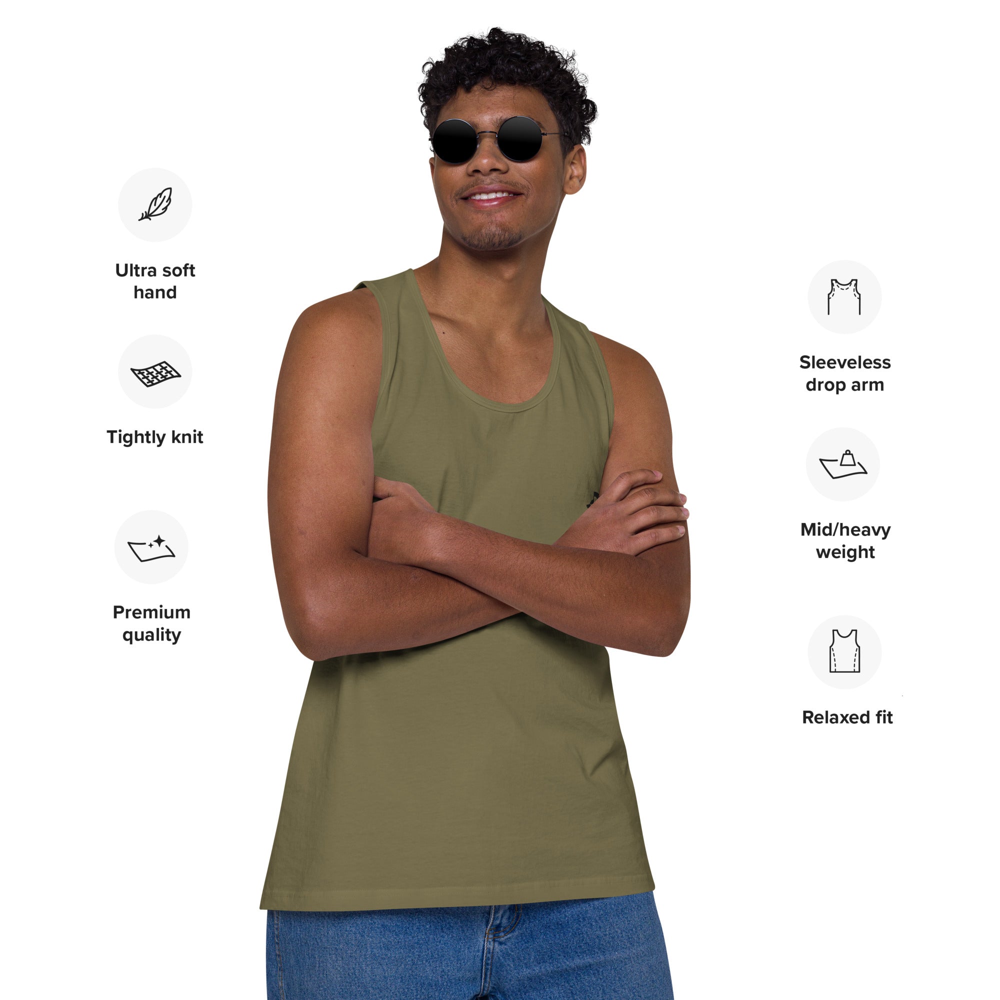 Men's Premium Tank Top - ClotheNest
