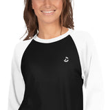 Unisex 3/4 Sleeve Raglan Shirt - ClotheNest