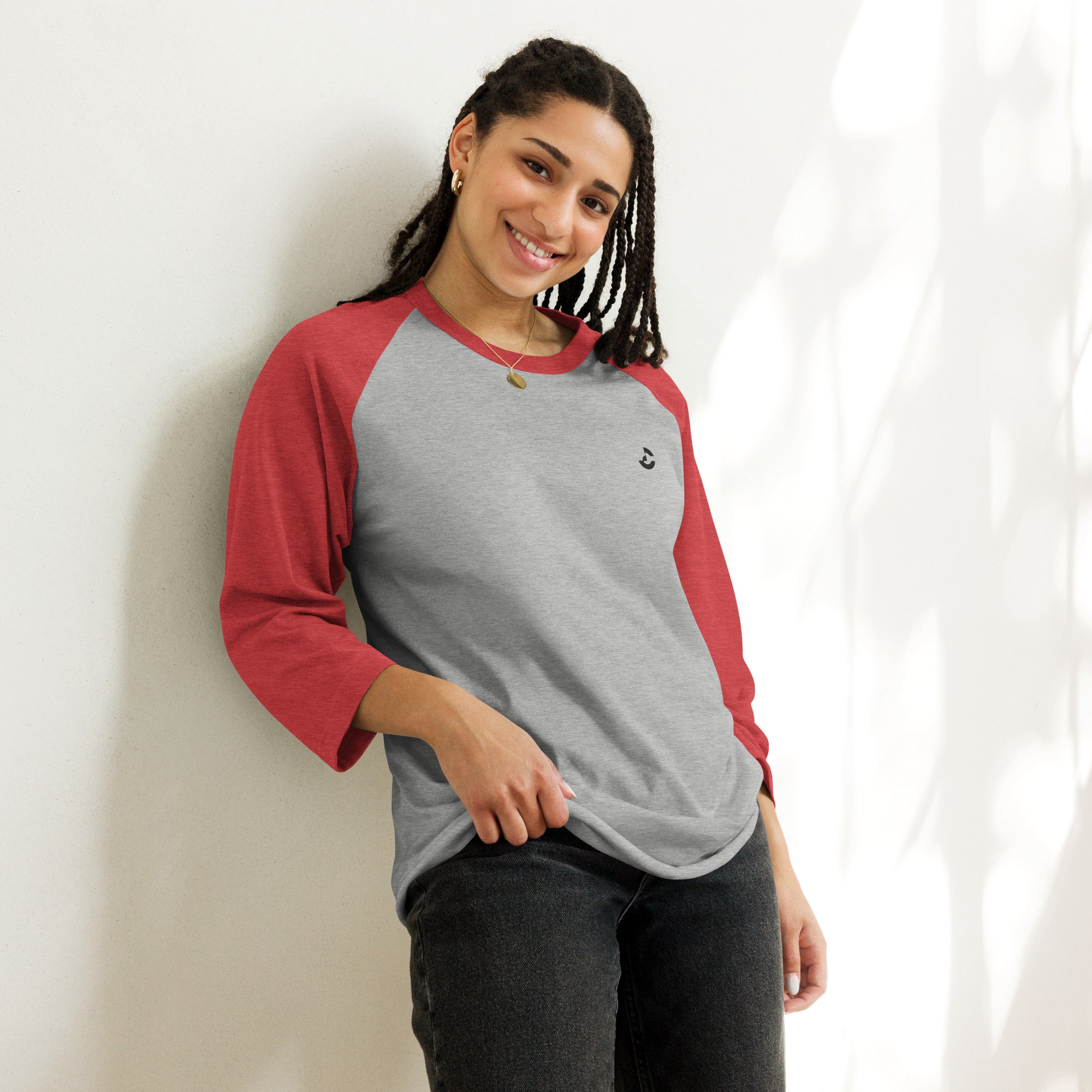 Unisex 3/4 Sleeve Raglan Shirt - ClotheNest