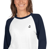 Unisex 3/4 Sleeve Raglan Shirt - ClotheNest