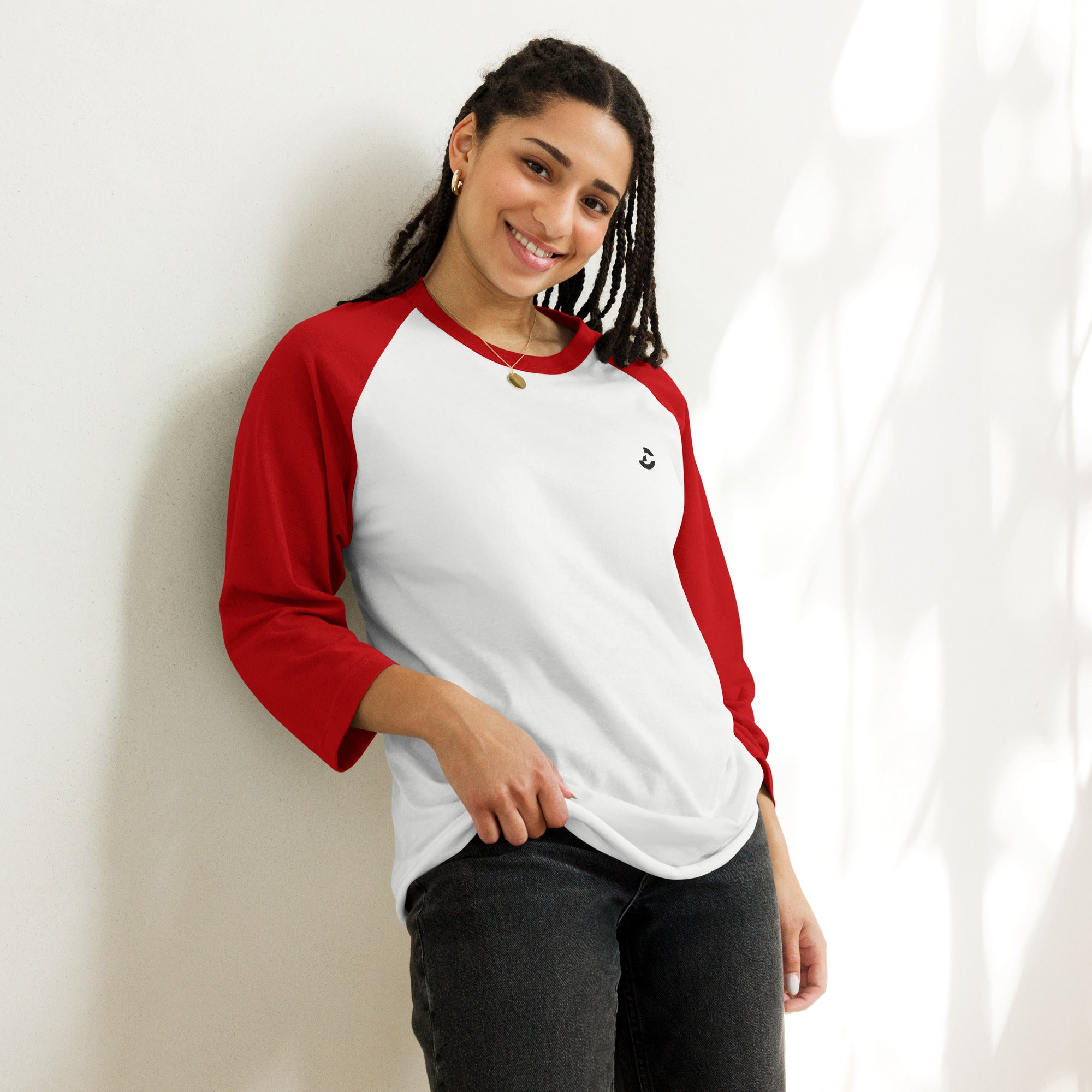 Unisex 3/4 Sleeve Raglan Shirt - ClotheNest