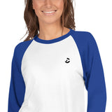 Unisex 3/4 Sleeve Raglan Shirt - ClotheNest