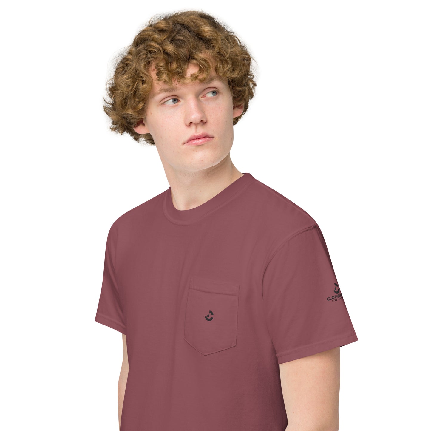 Unisex Garment - dyed pocket T-Shirt - ClotheNest