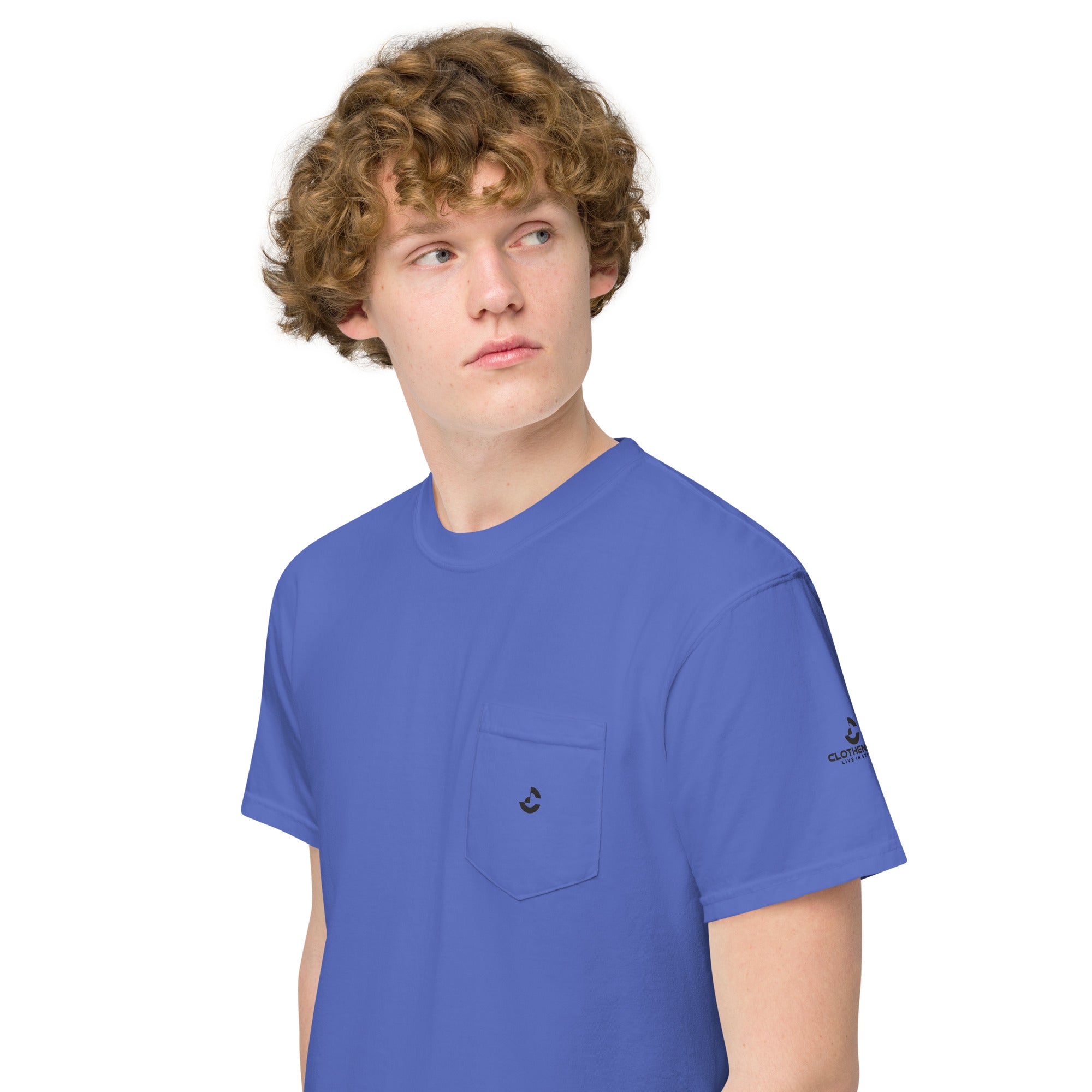 Unisex Garment - dyed pocket T-Shirt - ClotheNest