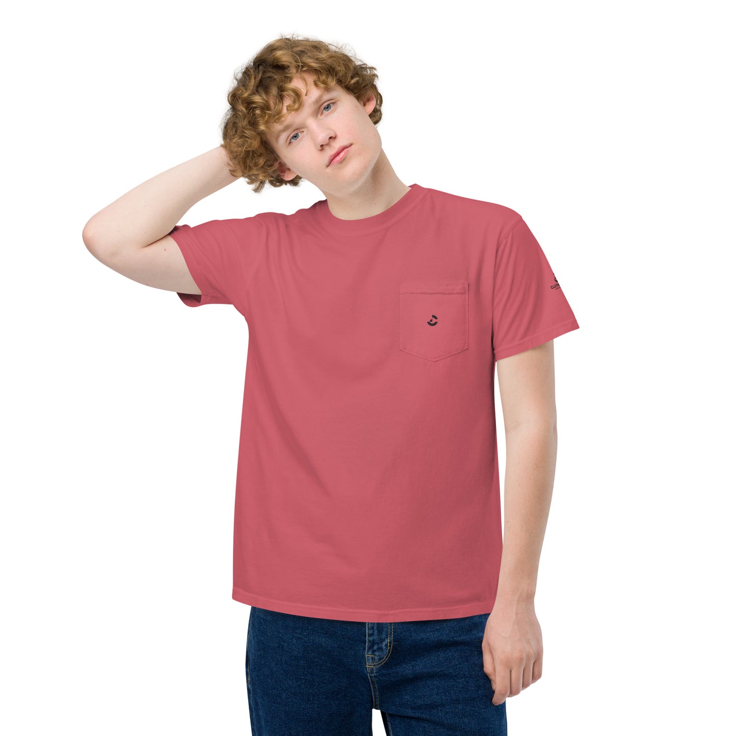 Unisex Garment - dyed pocket T-Shirt - ClotheNest